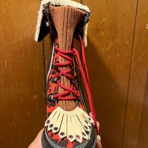 AZALEA WANG  CHUNKY HEEL BOOTIE